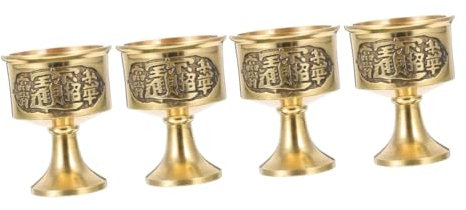 Garneck 2 Sätze Kelch Für Gottes Wein Kupferkelch Gebetswasserbecher Schnapsbecher Heidnische Gebetsbecher Achtsamkeitsbecher Weihwasserbecher Religionsbehälter 2 Stück * 2