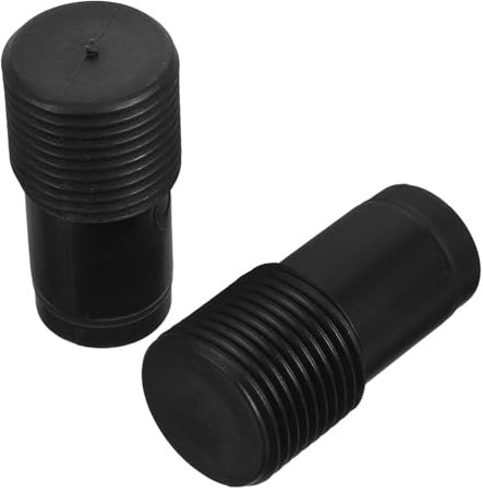 WOFASHPURET 2stücke Gewindestieladapter Wiederverwendbare Gewindespitze Stielgewindereparatur Kunststoffgewindespitze Für Besen Ersatzspitze Für Teleskopstangenenden