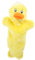 VICASKY Plüsch Ente Handpuppe Interaktive Geschichtenerzählspielzeug für Große Kuschelpuppe aus Weichem Material Fördert Kreativität und Emotionale Kommunikation für Frühe Bildung
