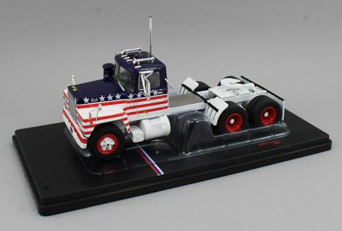 1966 R Series Truck Tractor American Flag Livery 1/43 Diecast Model by IXO Models U43TR001