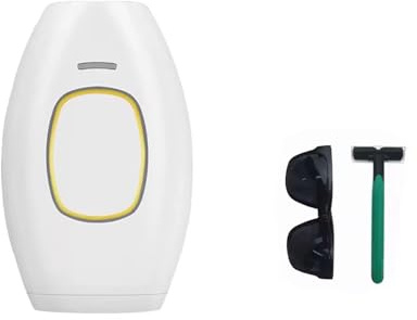 Feleva LumiPro IPL Geräte Haarentferner Laser Haarentfernung Haarentferner für Männer und Frauen - 5 Energiestufen 2 Modi für Damen Frauen Achseln Beine Körper (Weiß)