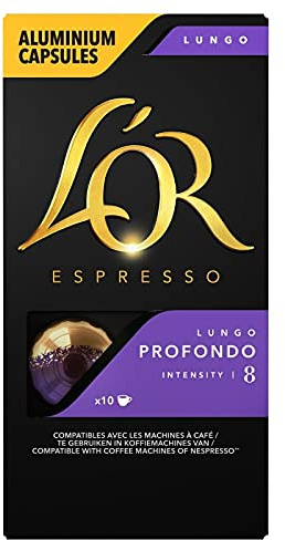 L'OR - Espresso Lungo Profondo Capsules 52G - Lot De 3