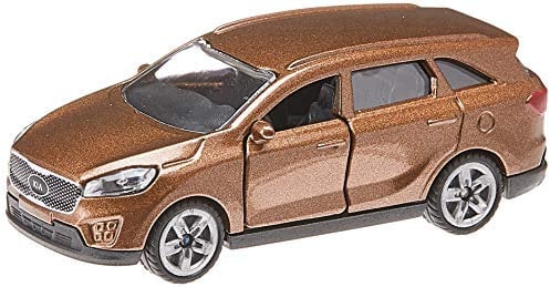 siku 1489, Kia Sorento, Metall/Kunststoff, Braun, Öffenbare Türen, Anhängerkupplung