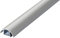 MINI Aluminium KABELKANAL IN Edelstahl GEBÜRSTET Style (Länge: 100cm)