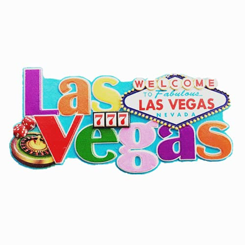 Las Vegas Nevada USA Amerika Kühlschrankmagnet Souvenir Geschenk Kühlschrank Magnetaufkleber