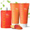 Pomélo+Co. Peach Trio: Haarmaske, Shampoo + Conditioner – feuchtigkeitsspendende Haarpflege für trockenes Haar – veganes* Haarpflege-Set mit reichhaltig-pflegenden Inhaltsstoffen