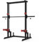 Train Hard Half Cage Kniebeugeständer Squat Rack Power Rack Smith Machine Multipresse (Rack + Smith Machine & Klimmzug)