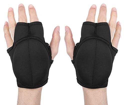 HEITIGN 0,5 kg Gewichtete Handschuhe, 15 × 13 × 5, 1 Paar, tragbar, für Handgelenk, Sandsack, Gewichtheben, Krafttraining, Übungen, Fitnessgeräte