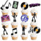 14 Stk. Tortendeko Musik Cupcake Topper 80er Deko Mottoparty Geburtstag Party Kuchen Dekoration Retro 70er 90er jahre Kuchenaufsätze Muffin Deko