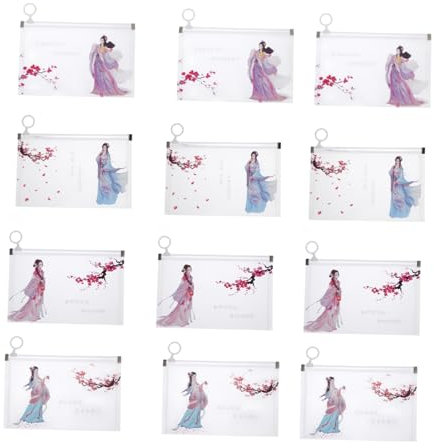 BESTonZON 12St Aufbewahrung tasche für Masken halter für masken halterung für masken Firm corner storage bag Schutz Gesichtsmaske Aufbewahrungstaschen Maskentasche Kind 18 mm mattiertes PP