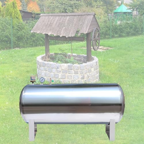 Pressure Tank 100 160 200 250 300 500 L Druckwassertanks Aus Edelstahl | Druckbehälter Mit Entlüftungsventil Für Brunnenwassersprinklersysteme | Wohn-Rv Wells Großer Blasentank ( Size : 75x65cm/29x25i