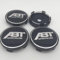 DHJKCBH 4 Stück Auto Nabendeckel Aufkleber für ABT 56mm 60mm 65mm 68mm Radnabenabdeckung Auto Radnabenkappen Aufkleber Abzeichen Logo Sticker Zubehör,65mm
