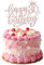 Prasacco Tortendeko 30. Geburtstag Party Kuchen Deko - Roségold Glitzer für 30 Jahre alte Männer und Frauen (1 Stück)