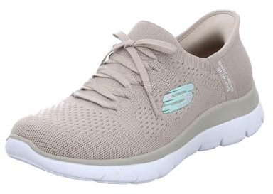 Skechers Damen Sneakers, Taupe, 36 EU