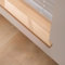 Fensterbankabdeckung mit Holzmaserung, feuchtigkeitsbeständige Fensterbankabdeckung/-Schutz, Erkerfenster-Kantenschutzplatte für den Balkon (80 x 10 cm)