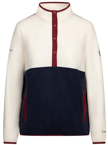 Trespass Womens Garzoni Anti-Pilling Half Zip Fleece - Ghost - S