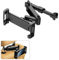 LCSMYSHE Support Tablette Voiture pour BMW X5 5seast F15 2013-2018,360°Rotation Extensible Support l'appuie-tête Portable Siège Téléphone Support Voyage Accessoires,B-Black