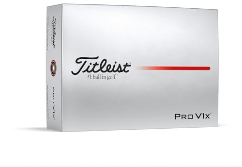 Titleist Pro V1x Golf Ball, Pack of 12