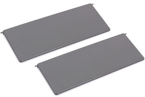 INLY 2 TLG Sonnenblende Abdeckung Schminkspiegel Deckel Grau kompatibel mit Astra J (2009-2015) Insignia A (2008-2013) 13370817 22800044 1437224 22800041