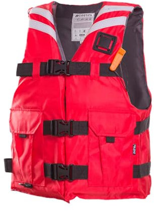 Generico Giubbotto di Salvataggio Salvagente per Adulti Regolabile Galleggiante Aiuto al Galleggiamento in Schiuma con Fischietto, Vest per Kayak Nuoto Aiuto Sport Acquatici