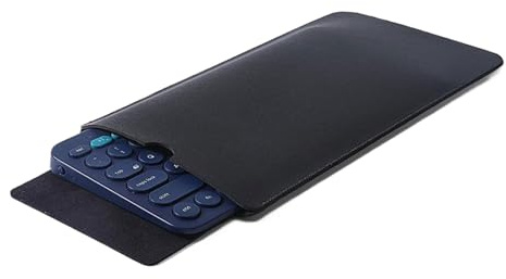Tastatur Hülle Leder, 29.8x15cm Staubdichte Tastaturschutztasche, Tastatur Tasche, Tragbare Keyboard Schutzhülle, Staubschutz Tragbare Reisehülle für Laptop Tastaturschutz