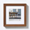 walther design EF220P Fiorito Holzrahmen 20x20 cm, Eiche dunkel