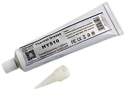Halnziye 3 x Pâte Thermique pour CPU HY510 100 g Gris 1.93 W/m-k Thermal Grease 3 x