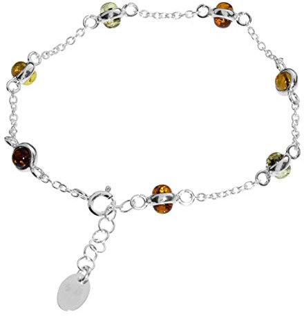 Armband - Adelina klein - Silber 925/000 - Bernstein