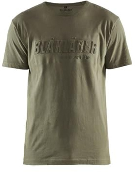 T-Shirt BLAKLADER 3D-Druck T.L – Herbstgrün – 353110424109-L