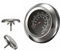Termometro per Barbecue Affumicatore Forno Grill 50-550 Gradi Nero Inox