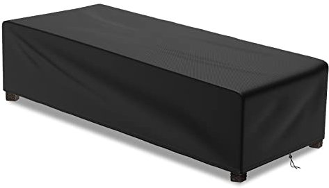 Bonna Housse de Protection pour Chaise Longue de Jardin - Imperméable, Coupe-Vent et indéchirable - pour l'extérieur - 1 Paquet(200 x 68 x 30 cm)