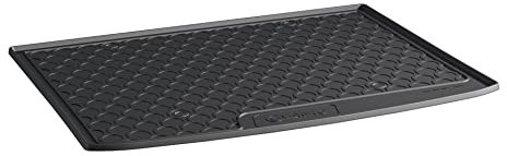 Gledring Rubbasol (Gummi) Kofferraumwanne kompatibel mit Audi A3 (8Y) Sportback 2020- (Hohe variabele Ladeboden)