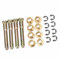Kit de Bague de Goupille de Charnière de Porte Kit de Douille de Goupille de Charnière de Porte en Métal Accessoires de Voiture pour Accord CR-V CRX CX DX EX SI EG6 B16 D16 EK EG EH