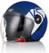 ORIGINE Motorrad Helm Jet Helm Scooter mit Doppelvisier genehmigt ECE 22-06