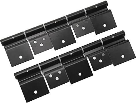 Kit di Cerniere per Porta Camper 2 Pezzi Cerniera per Attrito per Porta D'ingresso Camper Funzionamento Regolare in Metallo Nero Ad Alta Resistenza Facile Installazione per 5a