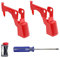 Asdazrxy 2 Pezzi Pulsante di Accensione per Dyson V11 V10, 1 Morsetto di Controllo del Pulsante On/off Compatibile con Dyson V15 V6 V8 V7 V10 V11 Motorhead aspirapolvere, con 1 cacciavite