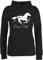Pullover Damen Hoodie Frauen - Pferde - Pferd Dein Name Wunschtext Text - L - Schwarz - Geschenke reiten anpassen mädchen und personalisierte Frau zum pferden pferdemotiv Reiter personalisiert.