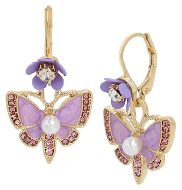 Butterfly Drop Earrings