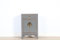 Yajutang Chinesische Kommode Nachtschrank Massivholz grau RAL7005