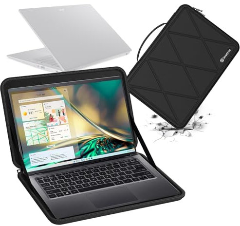 Smatree Hard EVA Protective Sleeve Case Compatible for 14.5 inch Acer Swift X 14 Laptop - SFX14-71G-76LC Anti-Shock Sleeve(X8257)