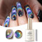 Born Pretty 9D Cat Magnetic Eye Gel Schwarz Holo Glitzer - UV Nagellack Regenbogen Laser Holographisch Gel Nagellack Maniküre und Nagelkunst DIY zu Hause