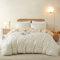 Covebett Bettwäsche Baumwolle 135x200 Beige Blümchen Blau Blumen Klein Geblümt Muster Bettbezug Set Aesthetic Botanisch Blumenwiese Blumenmuster Deckenbezug Reißverschluss und Kissenbezug 80x80cm
