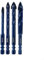 Eccentric Drill Bit Set,Sawtooth Offset Punching Spiral Drill Bit,Spiral Drill Bit Set,For Tile, Glass, Hard Plastic, Cement, Granite, And Concrete,6-12MM