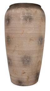 NATINDESIGN Bodenvase Groß 70cm ⌀31cm (45L) In- und Outdoor | Pflanzkübel XXL Vase Groß Bodenvase XXL Große Vasen für Boden Pflanztopf Hoch Blumenkübel Outdoor Fiberglas Pflanzkübel Outdoor
