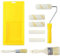 PRIMEGA Paint Roller Set with Drip Guard 8 Pieces with Tray Mini Roller Brush for Work Crafts Renovation Decoration