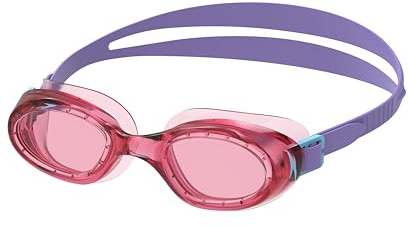 Speedo Junior Futura Hydro Schwimmbrille für Unisex Kinder, Rosa, One Size