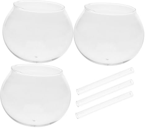 MUELODSIC 6stücke Glas Windspiele Stil Außenbereich DIY Handwerk Glocken Anhänger Transparent Haus Garten Deko Ornament