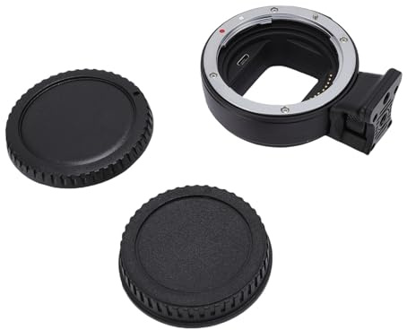 Dpofirs Mount -Adapter mit AF Auto Focus Einstellbare Blende Anti -Shake für EF Objektiv Lens Lenserie Kamera Aluminiumlegierung