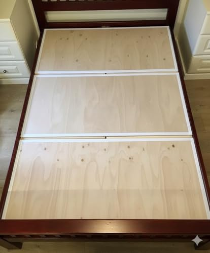 Premium Wood Bed Base Boards – Solid Mattress Support Plywood Panels – Heavy Duty Foundation Insert – Available in Single, Double, King (4ft 6'' Double)