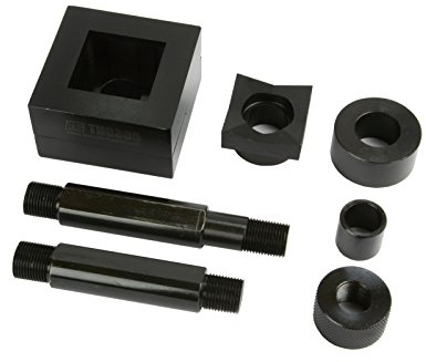 TEMCo Industrial TH0305 Emporte-pièce carré 45 mm x 45 mm 1/16 DIN 4,5 cm x 4,5 cm